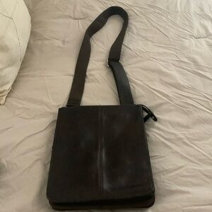 Fossil messenger bag, all leather